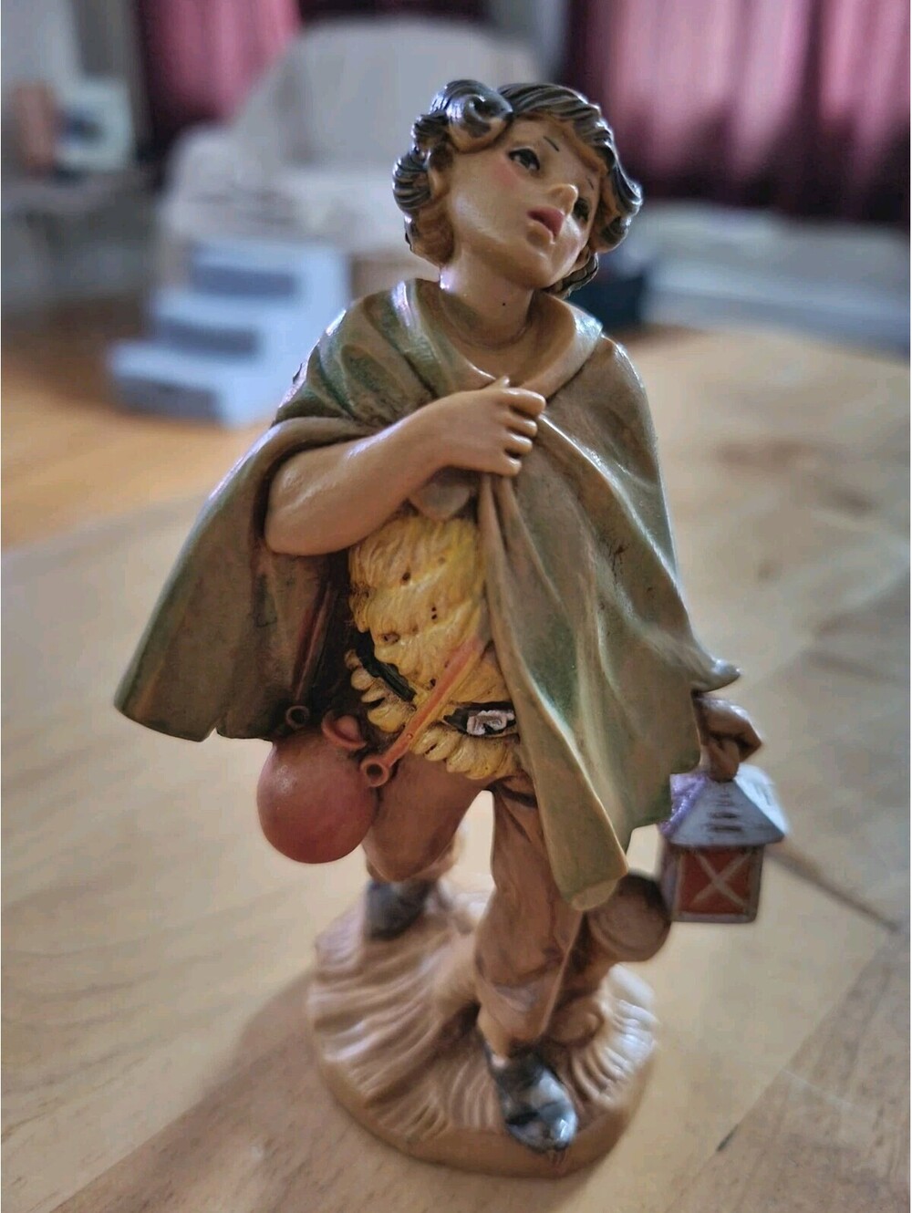 David Fontanini Nativity 5" Figure W Box and Story Card Italy